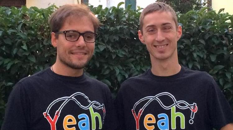 Marco Andreoli e Fabio Lotti responsabili del progetto Yeah