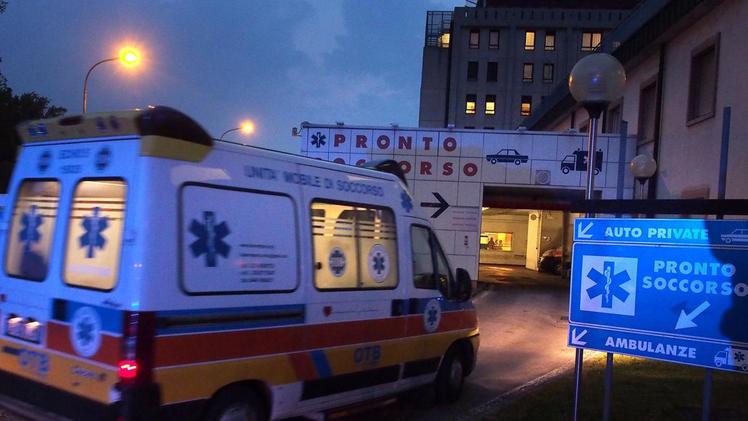 La zona collinare di Castegnero dove ieri è avvenuto l’infortunioIl ferito è stato trasportato all’ospedale San Bortolo di Vicenza