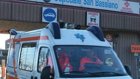 Un’ambulanza del S. Bassiano
