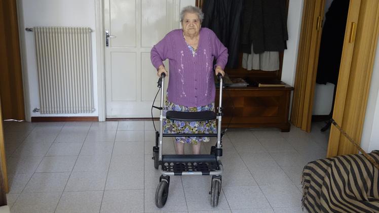 Bellanna Piras, 82 anni, in cerca di un alloggio popolare. M.D.O.
