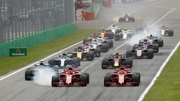 Le Ferrari partivano dalla prima fila