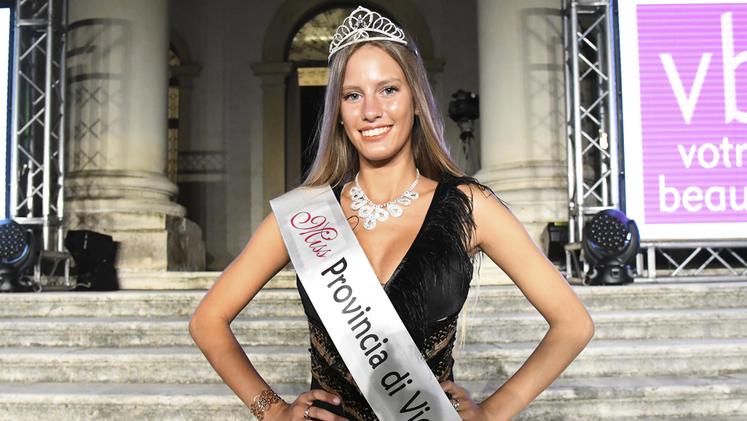 Marianna Marsura, 18 anni, è Miss Provincia di Vicenza 2018. COLORFOTO