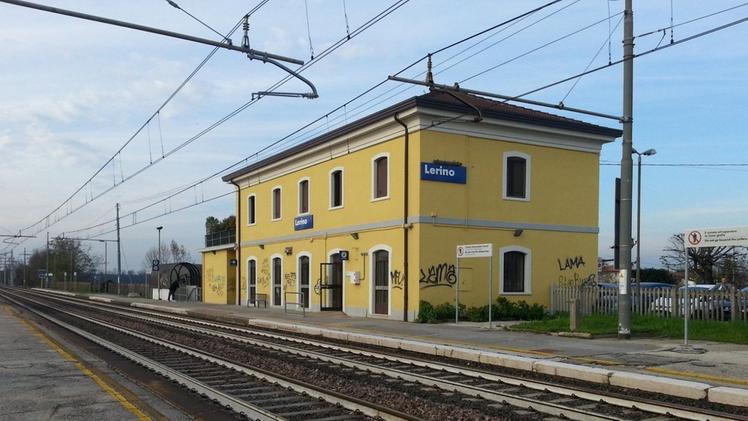 La stazione ferroviaria di Lerino a Torri di Quartesolo, dove la Tav rischia di creare qualche problema