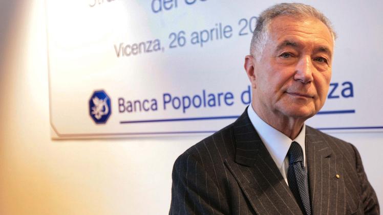 L'ex presidente BpVi Gianni Zonin