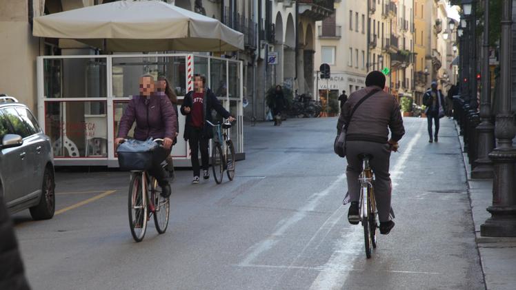 Biciclette in corso Palladio