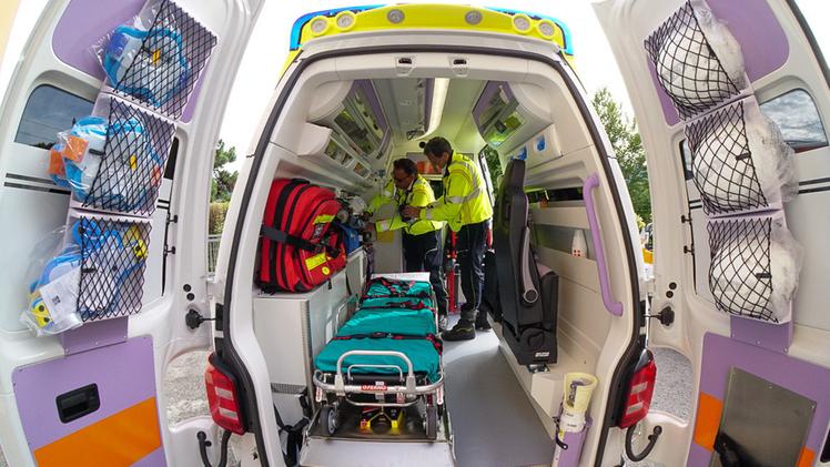 Dopo l’allarme lanciato al 118 del Suem è intervenuta un’ambulanza dell’ospedale di Arzignano.  ARCHIVIO