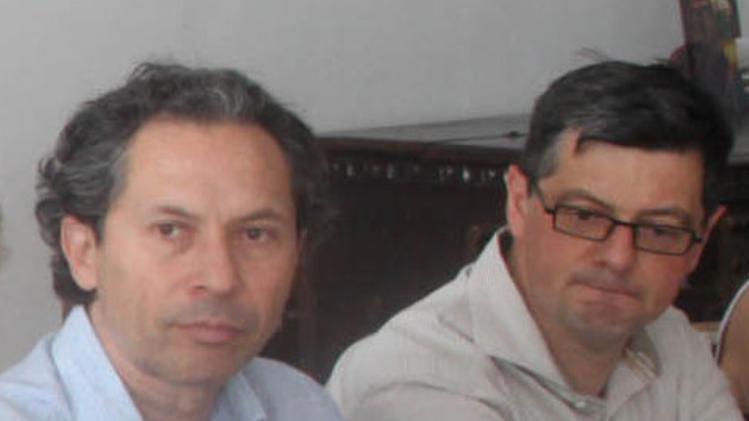 Stefano Monegato con  il capogruppo di “Impegno”, Roberto Marin
