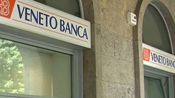 Il logo di Veneto Banca (ARCHIVIO)