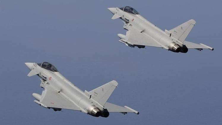 Due Eurofighter del 37° Stormo (foto Facebook Aeronautica Militare)