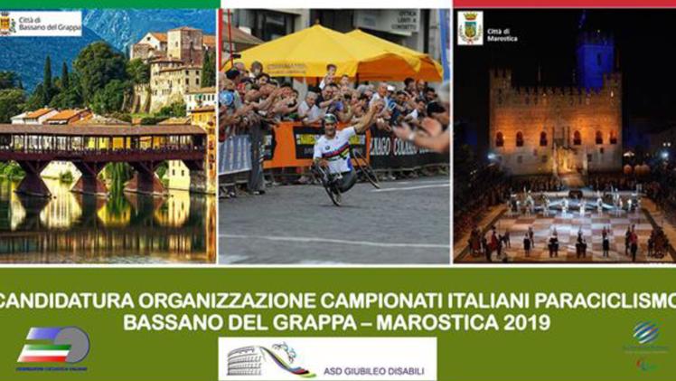 La locandina dei Campionati Italiani di paraciclismo