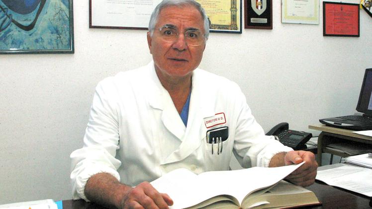Il prof. Roberto Sposetti per anni primario di ginecologia