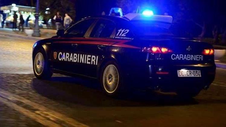 Provvidenziale l'intervento dei carabinieri