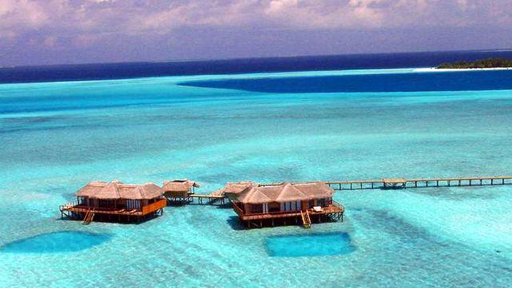 La famiglia vicentina è in vacanza alle Maldive