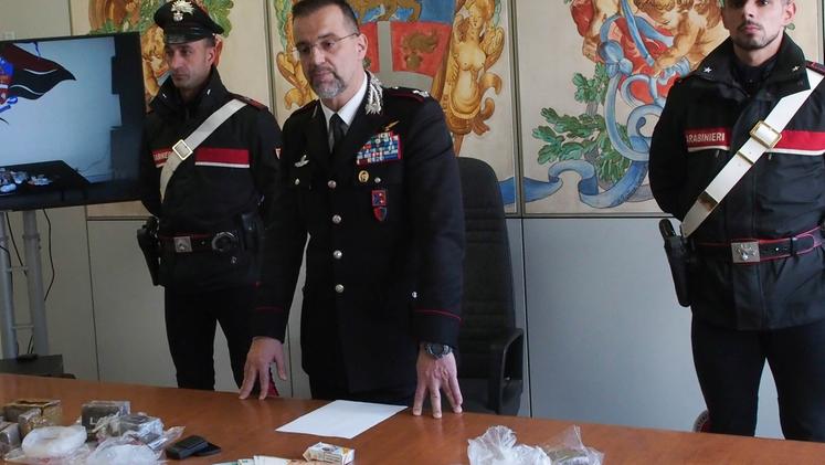 Il maggiore Mauro Maronese ha diretto l’operazione antidroga