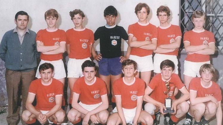 Gli undici ex compagni di squadra si sono ritrovati dopo 50 anniIl gruppo dei giovanissimi dello Zanè nella stagione 1968/1969