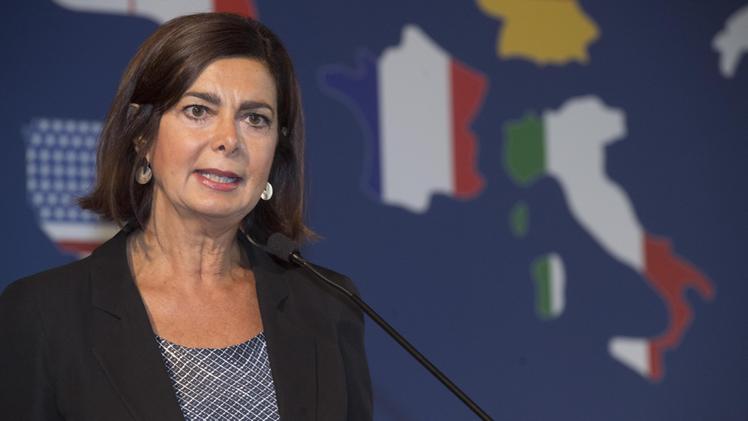 L'ex presidente della Camera, Laura Boldrini