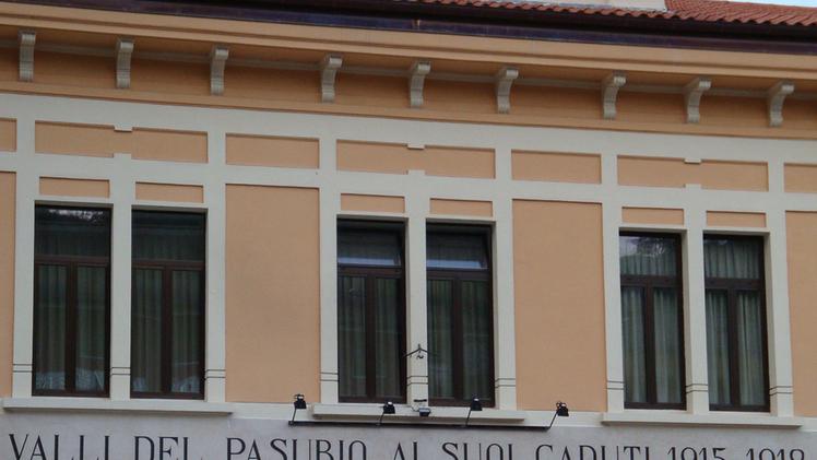 La sede del municipio di Valli del Pasubio. ARCHIVIO 