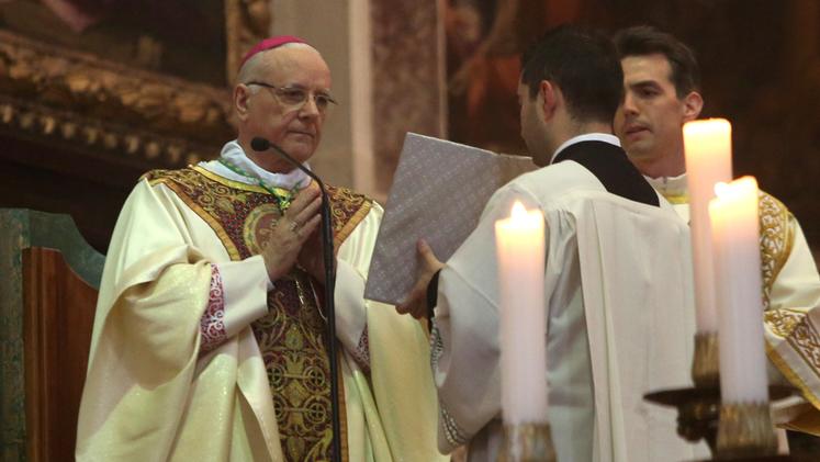 Il vescovo Beniamino Pizziol