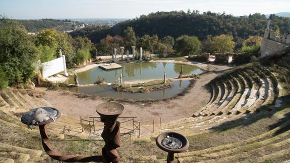 La struttura denominata “Anfiteatro berico" (Foto Archivio)