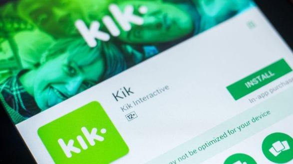 Kik, l'applicazione di messaggistica istantanea per smartphone
