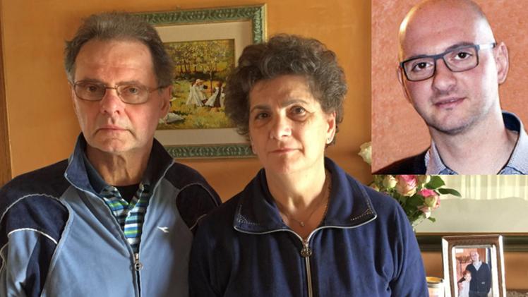 I genitori di Gabriele Zaccaria (FOTO A.FR.)