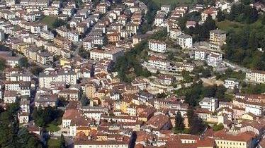 Una veduta dall’alto di Valdagno: varato lo “sblocca-edilizia”