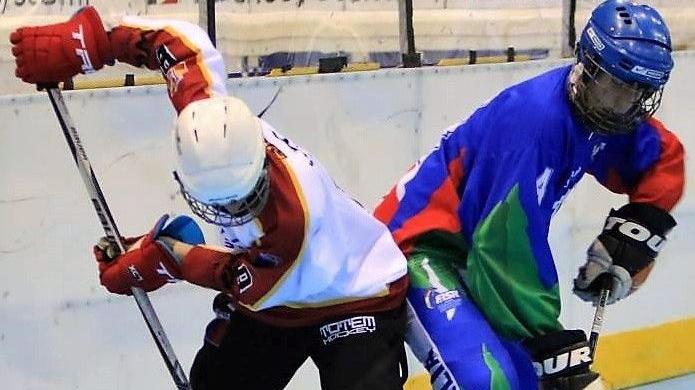 Porte della nazionale del ghiaccio chiusa per i giocatori di inlineUn partita della nazionale azzurra di hockey inline. FOTO  STRAZZABOSCO