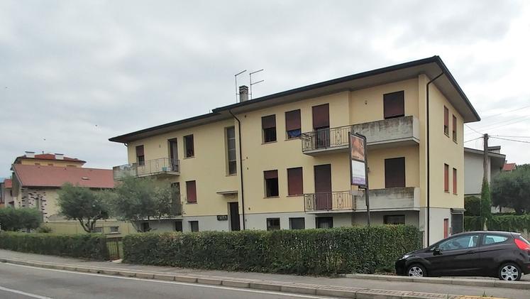 Il condominio di Strada Marchesane in cui è avvenuto il dramma. FOTO CECCON