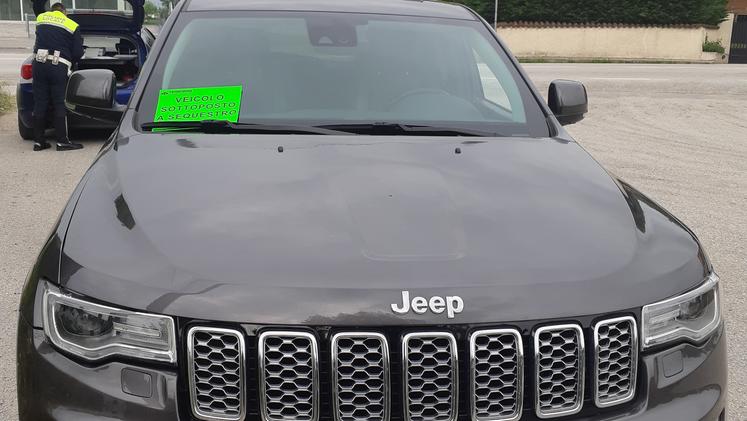 La Jeep sequestrata e restituita a Fca