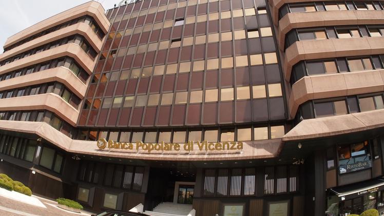 L'ex sede della Banca Popolare di Vicenza