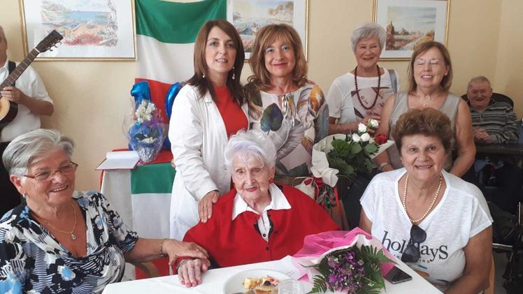 Maria Assunta Ceccato ha festeggiato lunedì un grande traguardo: 106 anni