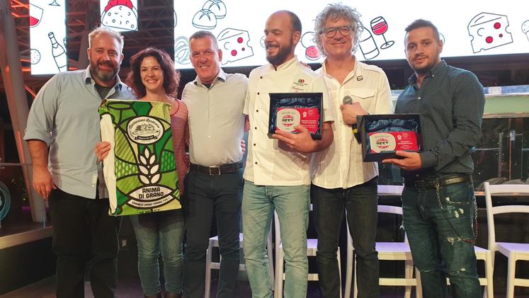 I pizzaioli Rosario Gianattasio, Federico Zordan e Paolo Centomo