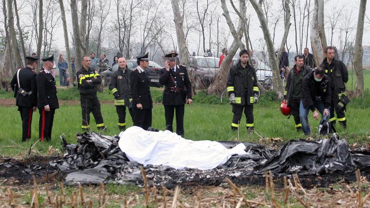 Giorgio Pastega, l’imprenditore scomparso nel 2006La scena del tragico incidente aereo a Cassola in cui morì anche Orfeo Ferraro di Mussolente