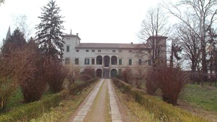 La villa del Quattrocento a Pressana, nel Veronese (Foto Archivio)