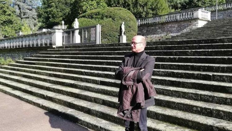 Maurizio Dal Cengio al parco La Favorita, da anni area pubblica.  VE.MO.