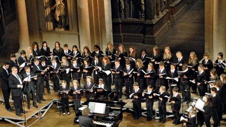 Un’esibizione del coro del Veneto, oggi molto conosciuto anche all’estero