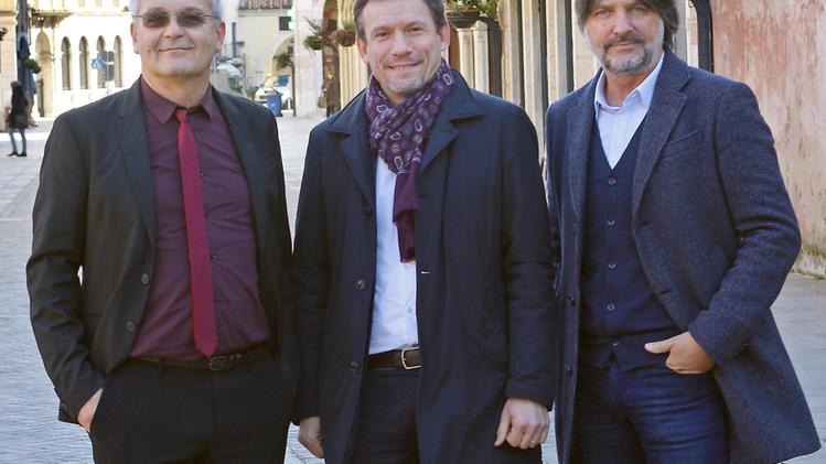 L’assessore Alberto Samperi (al centro) con Casella e Zardo. CISCATO