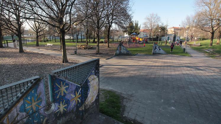 Il parco giochi di via Adenauer è una delle aree della sperimentazione