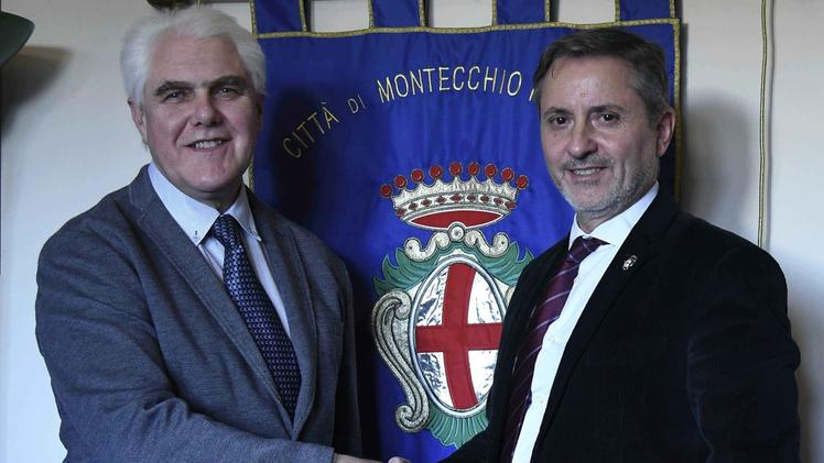 Simonato nuovo comandante della polizia locale “Dei Castelli” è stato presentato dal sindaco Trapula.  TROGU