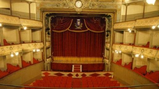 L’interno del teatro comunale “Giuseppe Verdi”.  ARCHIVIO