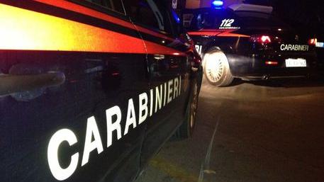 Auto carabinieri durante un servizio in notturna (Foto Archivio)