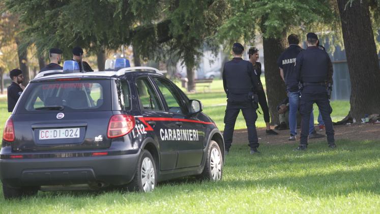 Controlli dei carabinieri a Campo Marzo (Foto Archivio)