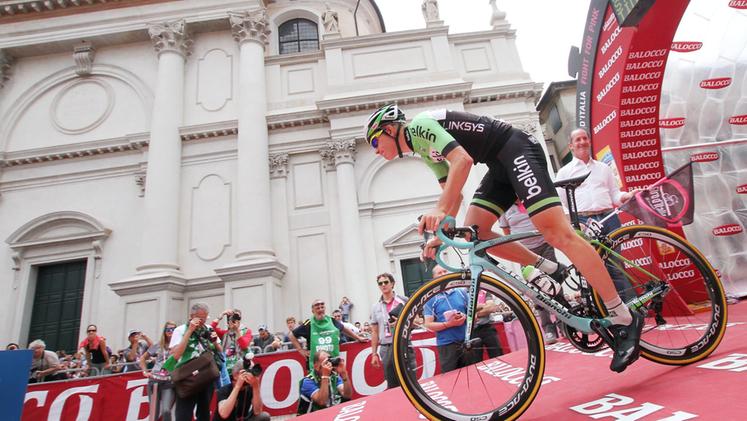 La tappa a cronometro del Giro d'Italia disputata nel 2014 a Bassano
