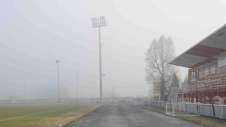 L’attuale pista di atletica attorno al campo da calcio del “Cosaro”.  TROGU