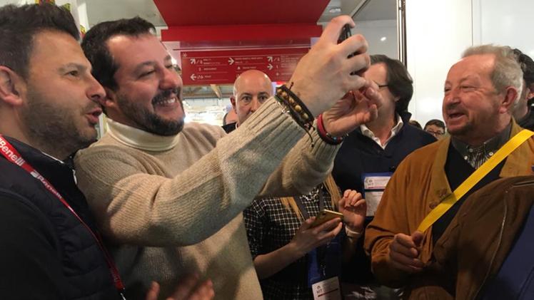 Salvini a Hit Show (FOTO LABRUNA)
