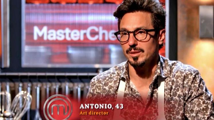 Antonio Lorenzon, 43 anni, a MasterChef Italia