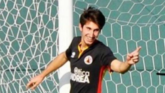Alberto Savio, 19 anni, attaccante esterno della Calidonense