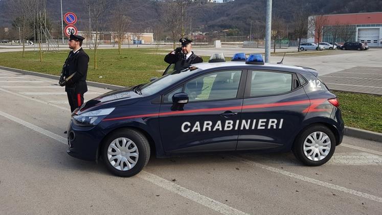 Controlli dei carabinieri a Montecchio Maggiore (Foto Archivio)