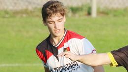 Massimo Lobbia, 17 anni, attaccante della Marosticense
