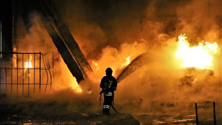 L'incendio a Campolongo sul Brenta (CECCON)